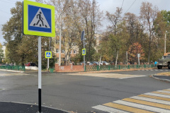 В Невском районе  в 2021  году появятся два новых нерегулируемых пешеходных перехода