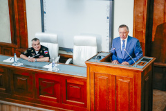 Губернатор поздравил преподавателей и слушателей ВМА имени Кузнецова с Днем Военно-Морского Флота