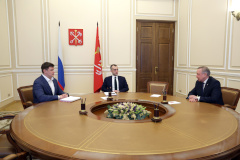 Губернатор поблагодарил главу петербургского отделения «Волонтерской роты Боевого Братства» за сохранение духа товарищества и помощь людям