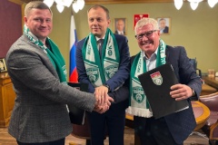 Красногвардейский и Тосно стали спортивными партнерами