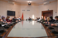 В администрации Фрунзенского района Санкт‑Петербурга прошло заседание штаба по благоустройству под руководством заместителя главы администрации Елены Сальман