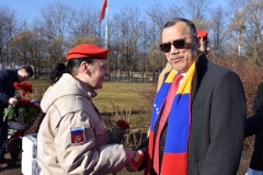 Символ дружбы и борьбы за свободу: в Парке 300-летия почтили память Франсиско де Миранды