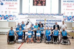 Петербургские спортсмены – призёры «Кубка чемпионов» по баскетболу на колясках