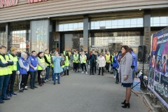 Молодые купчинцы вышли на борьбу с незаконной рекламой