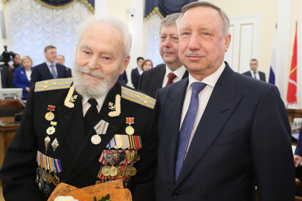 Вручение медалей «75 лет Победы в Великой Отечественной войне 1941-1945 гг.»