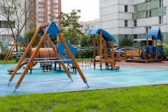 В Кировском районе Санкт‑Петербурга состоялось открытие новой детской площадки