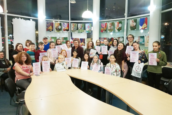 Во Фрунзенском районе наградили победителей Открытой олимпиады по направлению "Академическая живопись"