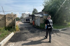 ККИ предоставляет дополнительные 10 дней для добровольного освобождения территории от незаконно размещенного гаражного комплекса в Калининском районе