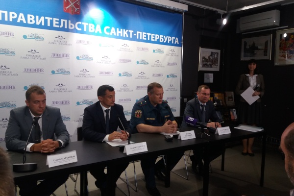 Пресс-конференция, посвященная проверке готовности системы централизованного оповещения населения Санкт‑Петербурга о чрезвычайных ситуациях