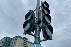 По поручению Александра Беглова в этом году будет построено 49 светофорных объектов