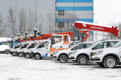В 2023 году предприятия энергетического комплекса закупили более 300 единиц спецтехники