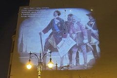 Александр Беглов:  В день памяти Петра Первого исторические здания украсят световые проекции
