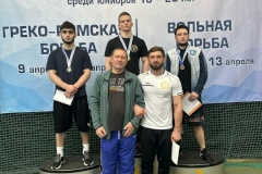 Золотая награда петербургского спортcмена на первенстве России по борьбе (спорт глухих)