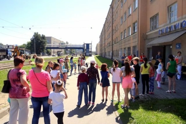 В библиотеке № 4 прошел праздник «Солнечное детство» 