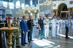 В Морском Никольском соборе прошла праздничная литургия
