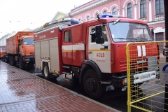 На Шпалерной условно прорвало трубу