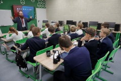 В Московском районе открылся «IT-куб» для школьников
