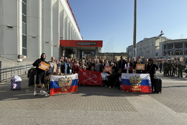 Петербургская делегация принимает участие в Слете Всемирного фестиваля молодежи