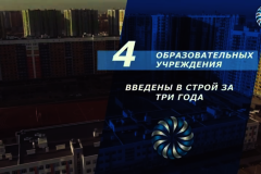 Итоги 2022 года в Калининском: строительство школ и детских садов