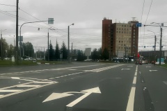 В Калининском районе улучшают схему движения транспорта