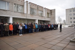 Учебные сборы в войсковой части для школьников Центрального района