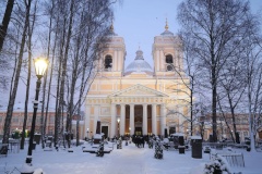 Торжественная вечерня в Александро-Невской лавре
