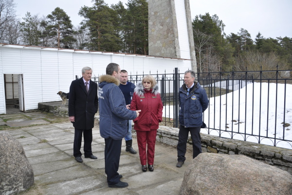 Объезд подведомственных учреждений в Курортном районе