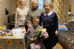 Жительнице Невского района исполнилось 90 лет