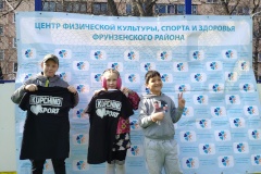 Жители и гости Фрунзенского района присоединились к движению Всероссийского физкультурно-спортивного комплекса "Готов к труду и обороне"