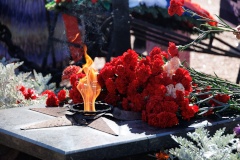 На Малой Пискарёвке почтили память жертв блокады Ленинграда