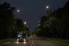 На Бестужевской улице появилось современное освещение