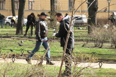 Участие Комитета государственного финансового контроля Санкт‑Петербурга в общегородском субботнике