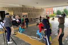 В Библиотечно-культурном комплексе им. А.В.Молчанова прошла уличная акция «Флоту России, виват!»