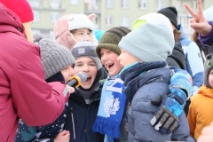 22 февраля на пришкольном стадионе школы №645 Пушкинского района прошёл физкультурный праздник, посвящённый «Дню защитника Отечества»
