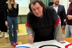 Двукратный олимпийский чемпион по фигурному катанию на коньках Артур Дмитриев встретился с воспитанниками «Училища олимпийского резерва №1»