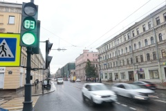 На Невском проспекте подключили новый светофорный объект