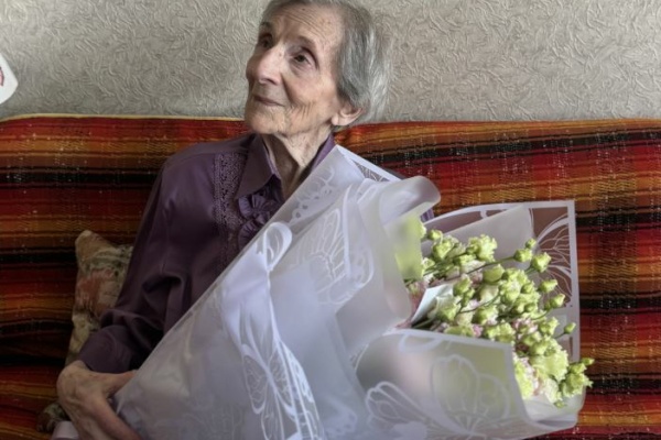 Долгожителю района 102 года!