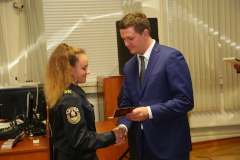 Главный документ вручили школьникам Московского района