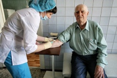 Для ветеранов провели День диспансеризации