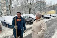 Качество уборки территорий проинспектировала Арина Артемова