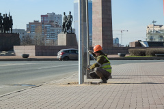 Московское шоссе осветят 406 светодиодных фонарей