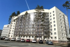 В Песочном завершается строительство общежития для сотрудников онкологической больницы