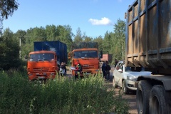 Межведомственный экологический рейд в Выборгском районе Петербурга