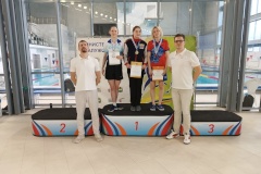 Спортсмены Выборгского района - победители Чемпионата России по спорту слепых в дисциплине плавание