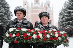 На Чесменском кладбище прошла торжественно-траурная церемония