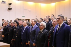 Состоялось торжественное собрание, посвященное предстоящему Дню сотрудников органов внутренних дел