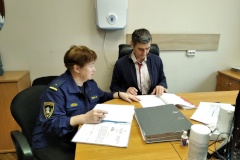 Представители Пожарно-спасательного отряда Центрального района провели ряд мероприятий по пожарной безопасности в Архивном комитете Санкт‑Петербурга