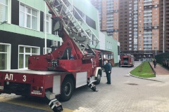 В школе № 525 прошла плановая эвакуация