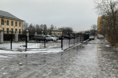 На Прогонной улице повторно ликвидировано бетонное заграждение