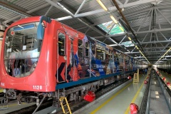 В петербургском метро появился поезд, посвященный Нижегородской области